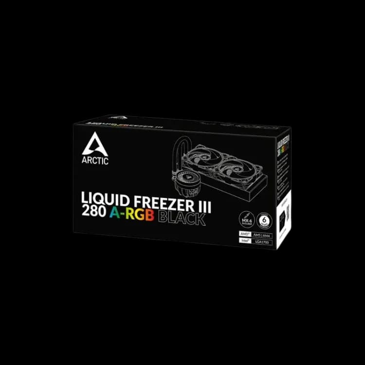 Arctic Liquid Freezer III 280 A-RGB - Black - Image 5