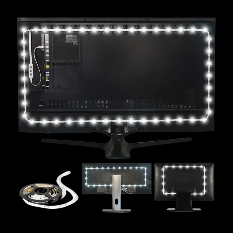 USB Light Color Ambient TV Kit LED Strip 30LED - 2M - Image 2