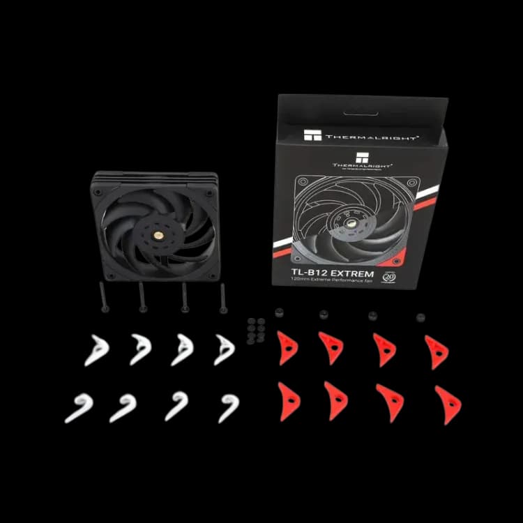 Thermalright TL-B12 EXTREM X3 Fan Kit 120mm 3 Fan ARGB - Black - Image 4