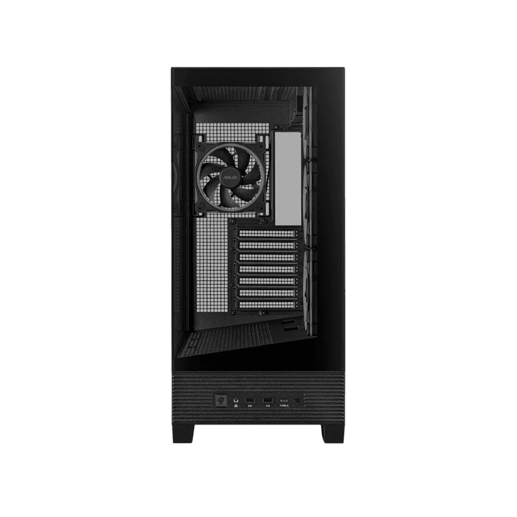 ASUS A31 PLUS ARGB Panoramic Gaming Case - BTF Compatible - Black - Image 4