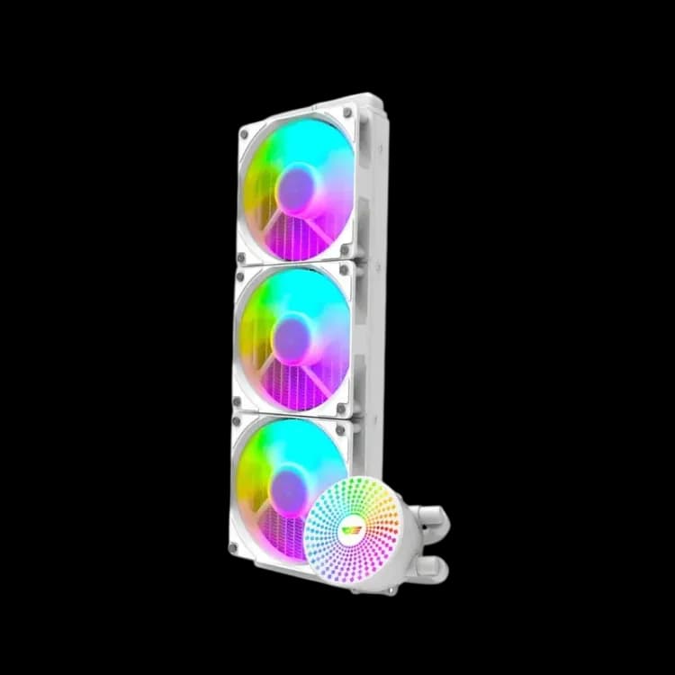 DarkFlash DC360 Liquid CPU Cooler - White - Image 2