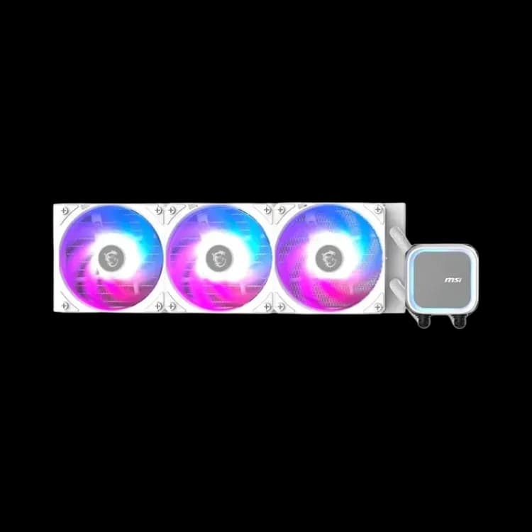 MSI MAG CoreLiquid A13 360 AIO Liquid Cooler - White - Image 3