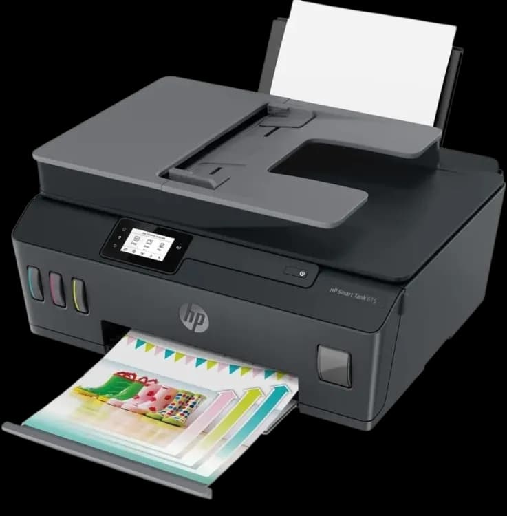 Hp Smart Tank 615 Wireless, Print, Copy, Scan, Fax, Automated Document Feeder, All In One Printer - Image 3