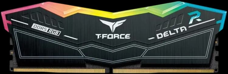 TEAMGROUP T-Force Delta RGB DDR5 16GB (2x8GB)  Black - Image 1