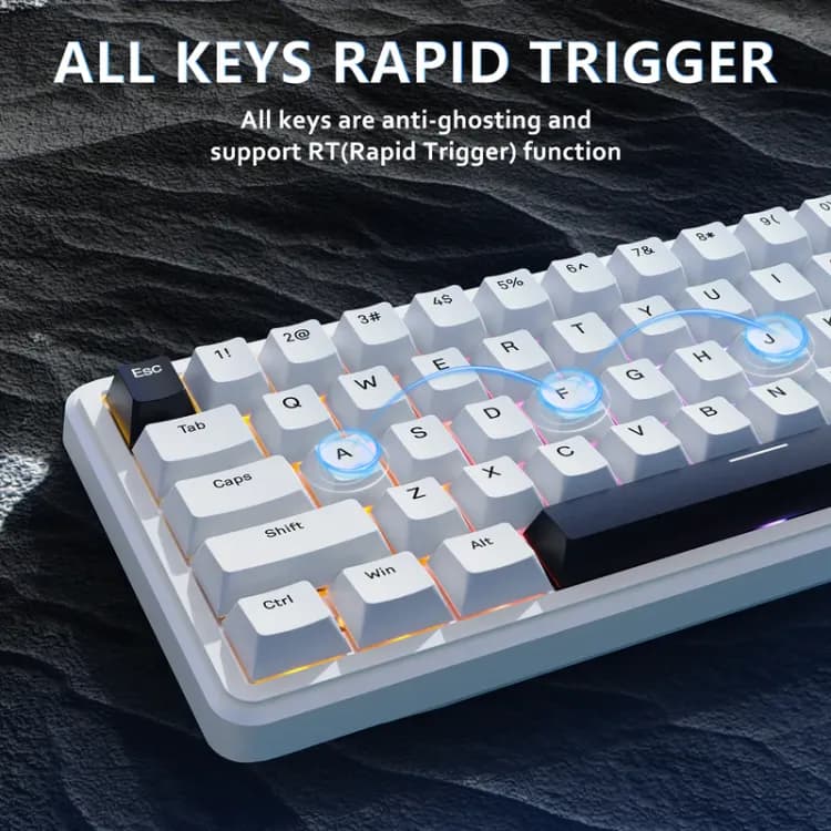 ATTACK SHARK X65 HE Magnetic Switch Rapid Trigger Keyboard - Image 3