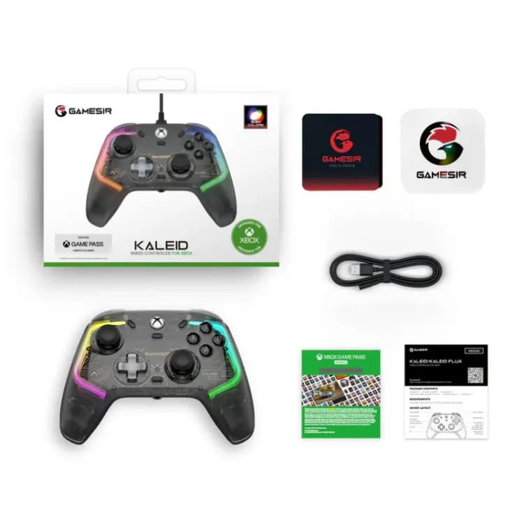 GameSir Kaleid Xbox Wired Controller - Black - Image 5