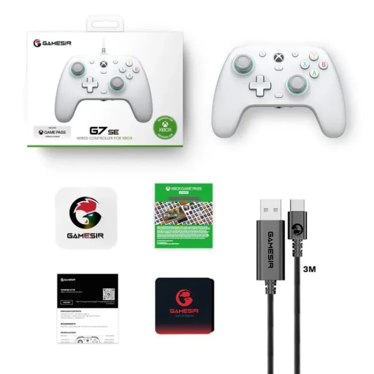GameSir G7 SE Xbox Wired Controller - White - Image 5