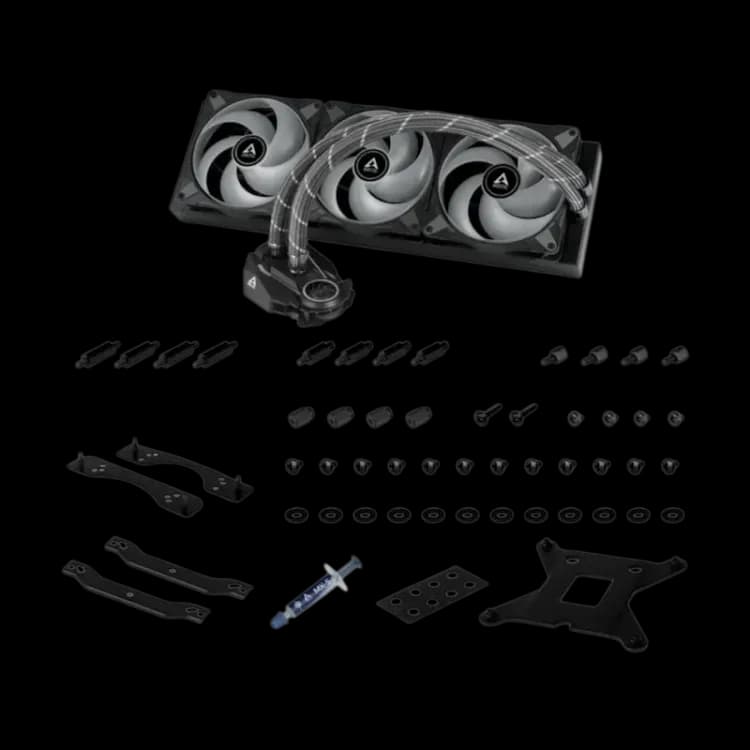 Arctic Liquid Freezer II 420 A-RGB AIO Cooler - Image 5