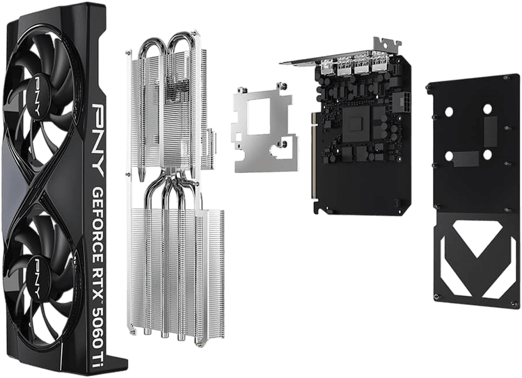 PNY GeForce RTX 5060 Ti 8GB 2-Fan OC Overclocked - Image 7