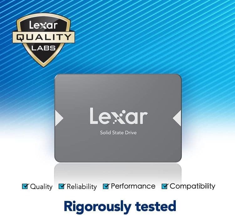 Lexar NS100 512GB 2.5" SATA III Internal SSD - Image 6