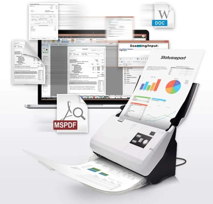 Plustek SmartOffice PN30U Duplex Networkable Document Scanner - Image 4