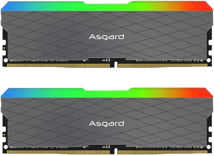 Asgard RGB 16GB (2×8GB) 3200 DDR4 RAM (Black) - Image 1