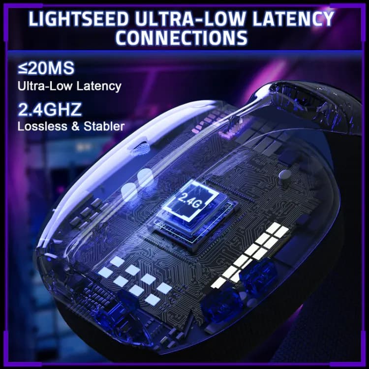 ATTACK SHARK L80PRO Wireless Gaming Headset - Image 9