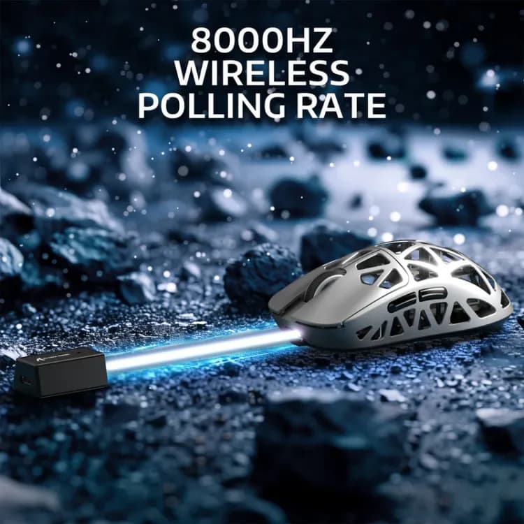 ATTACK SHARK R2 Magnesium Alloy PAW3950 Gaming Mouse 8K  - Image 5