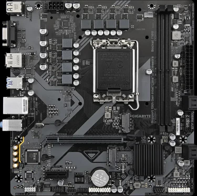 Motherboard GIGABYTE B760M-E D5, Motherboard - Image 3