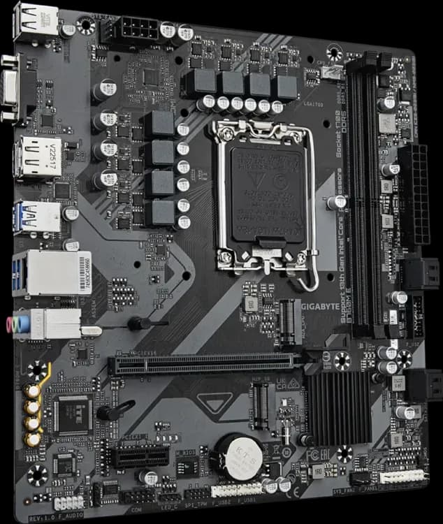 Motherboard GIGABYTE B760M-E D5, Motherboard - Image 2