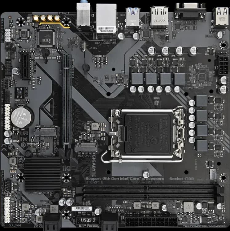 Motherboard GIGABYTE B760M-E D5, Motherboard - Image 4