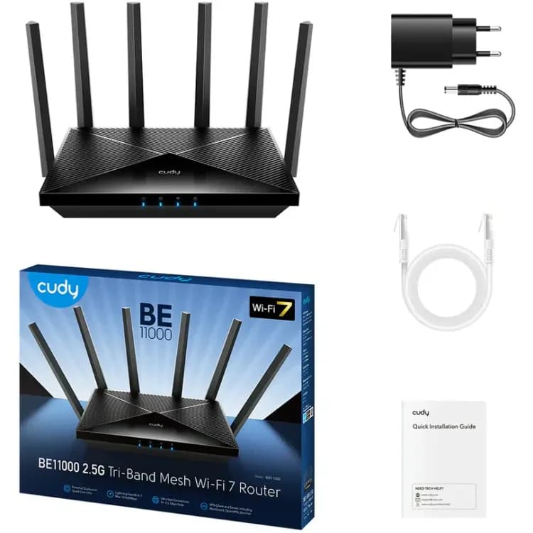 Cudy WR6500H BE6500 Wi-Fi 7 Router - Image 3