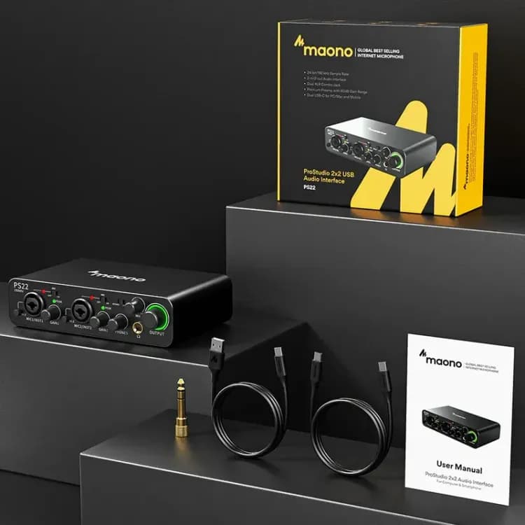 Maono PS22 Audio Interface - Image 2