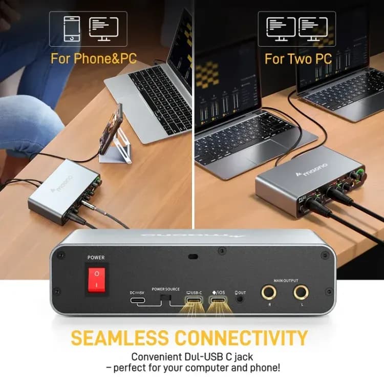 Maono PS22 Audio Interface - Image 6