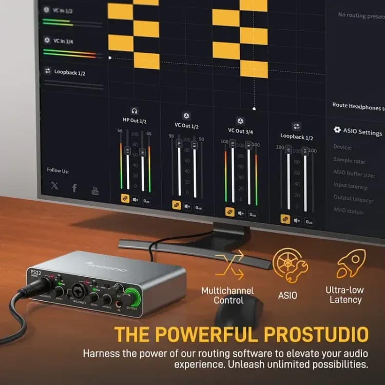 Maono PS22 Audio Interface - Image 7