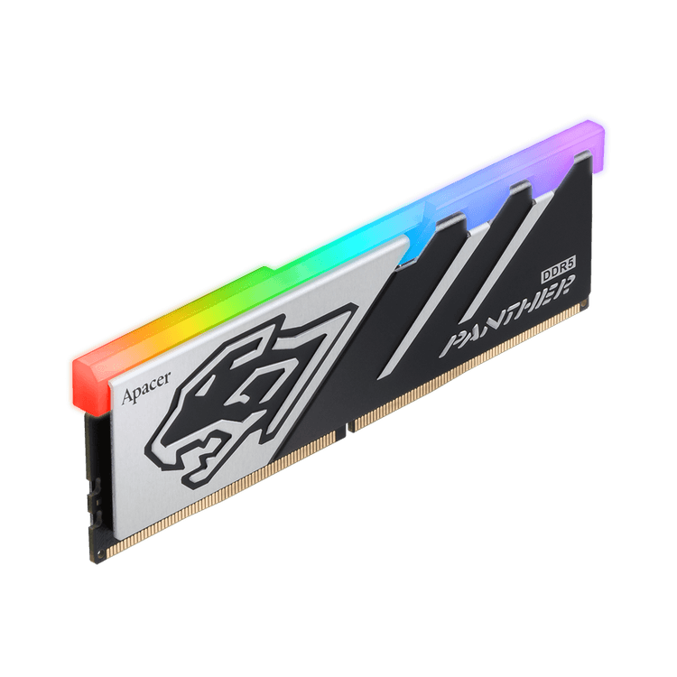 Apacer Panther RGB 32GB (2x16GB) DDR5 6000MHz CL38 - Black - Image 1