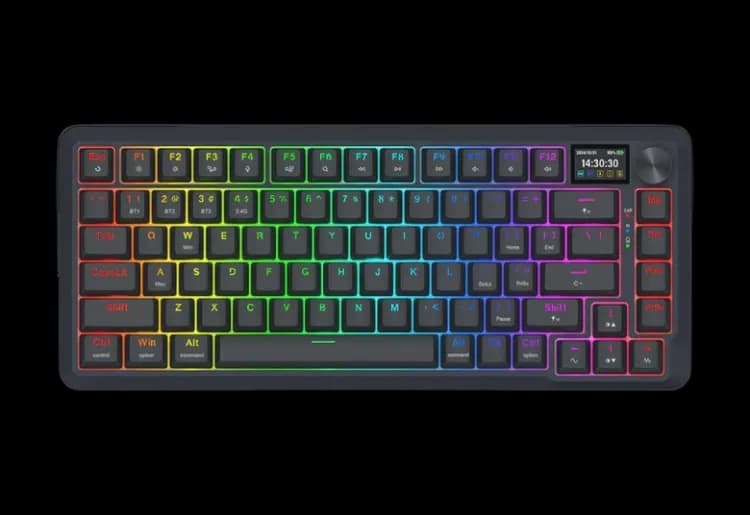 Redragon K708 FLEKACT PRO Tri-Mode 75% Wireless Mechanical Gaming Keyboard - Image 1