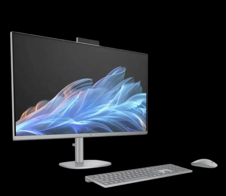 All-in-One PC hp All in One OmniStudio X 32-C0000NA, Intel Core Ultra 7-155H, RAM 32GB, SSD 1TB, NVIDIA RTX 4050 6GB, 32 Inch 4K UHD IPS, Meteor Silver - 32GB RAM - Image 2