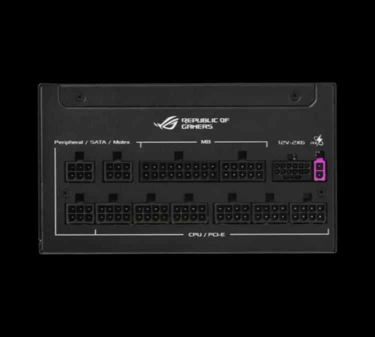 Power Supply ASUS ROG-STRIX-1200P-GAMING 1200W 80+ Platinum, PCIE 5.1, Fully Modular - Image 5