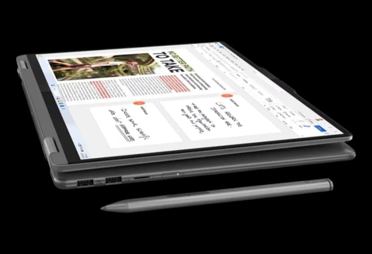 Lenovo Yoga 7 2-in-1 16IML9 - (02US), Intel® Core Ultra 7-155U, RAM 16GB, SSD 1TB, Intel® Graphics, 16 Inch " WUXGA IPS 60Hz X360 Touch, Storm Grey - Image 7