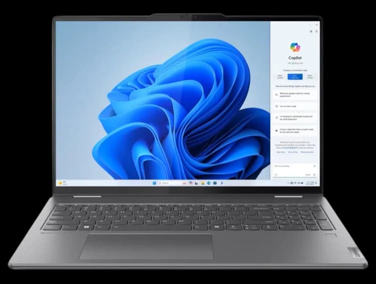 Lenovo Yoga 7 2-in-1 16IML9 - (02US), Intel® Core Ultra 7-155U, RAM 16GB, SSD 1TB, Intel® Graphics, 16 Inch " WUXGA IPS 60Hz X360 Touch, Storm Grey - Image 2