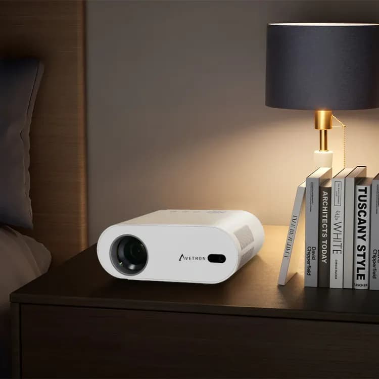 Avetron 1080P DLP Mini Projector – 200 ANSI Lumens, Android 7, 2GB+16GB, 4K Support, Dual-Band Wi-Fi, Bluetooth, Without built-in Battery - Image 4