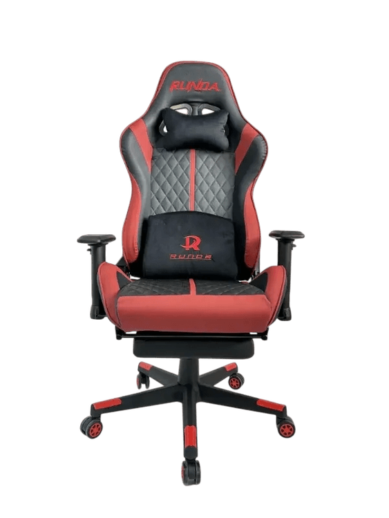 Runda Gaming Chair RD‑6035 (Black / Red) - Image 1