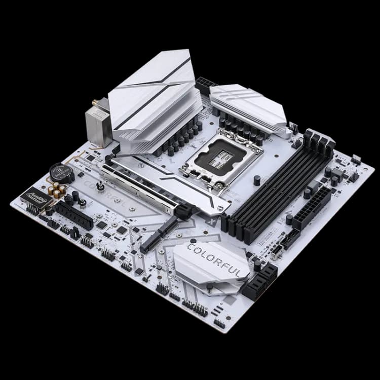 Colorful B760M‑White WiFi D5 Battle‑AX Motherboard - Image 4