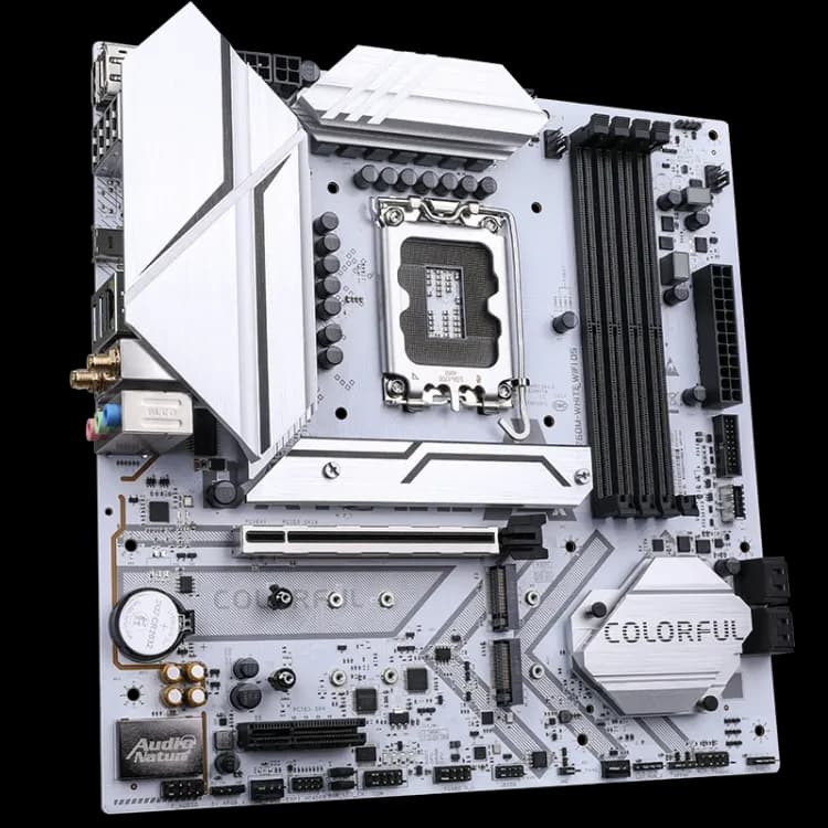 Colorful B760M‑White WiFi D5 Battle‑AX Motherboard - Image 2