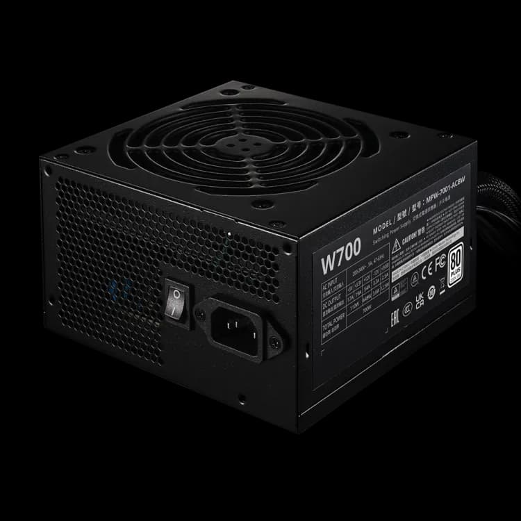 Cooler Master ELITE NEX 700W 80 White Non-Modular - Black - Image 4