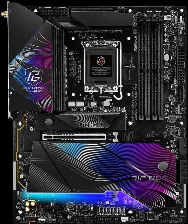 ASROCK Z890 RIPTIDE WIFI 1851 LGA - Image 1
