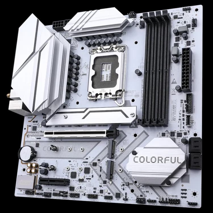 Colorful B760M‑White WiFi D5 Battle‑AX Motherboard - Image 3