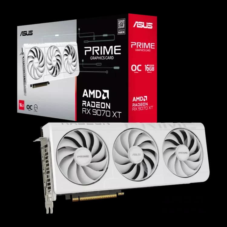 ASUS Prime Radeon™ RX 9070 XT White OC Edition 16GB GDDR6 - Image 13
