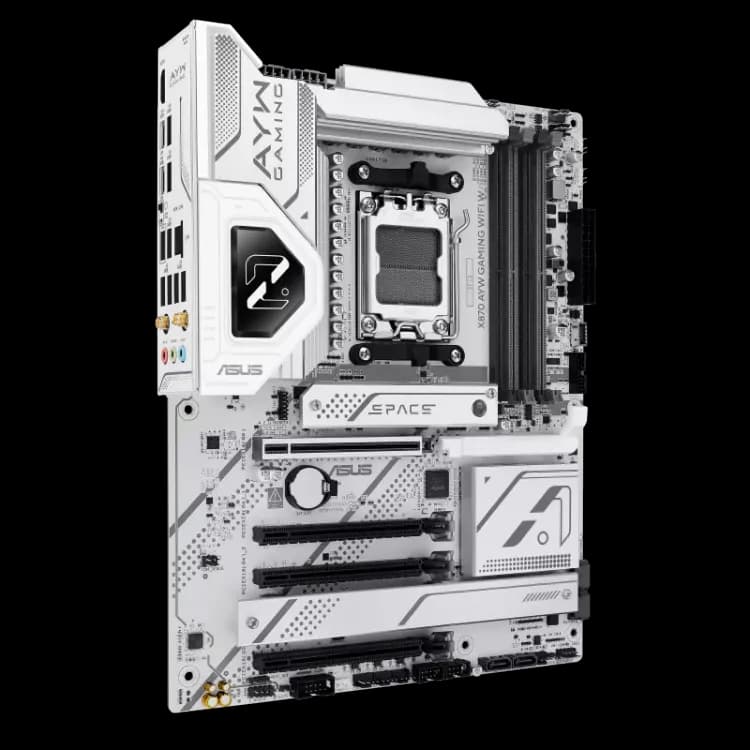 ASUS X870 AYW Gaming WiFi W AMD DDR5 Motherboard - Image 2