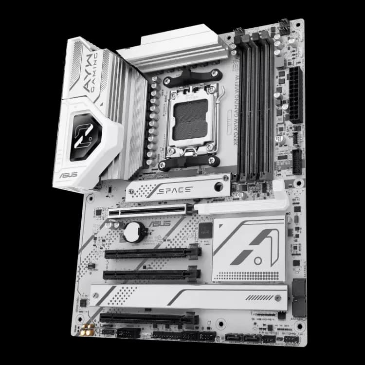 ASUS X870 AYW Gaming WiFi W AMD DDR5 Motherboard - Image 3