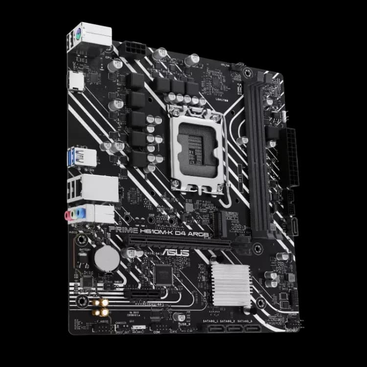 Motherboard ASUS PRIME H610M-K D4 ARGB Motherboard - Image 3