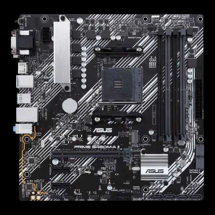 ASUS Prime B450M‑A II + Ryzen 5 5500 Bundle - Image 1