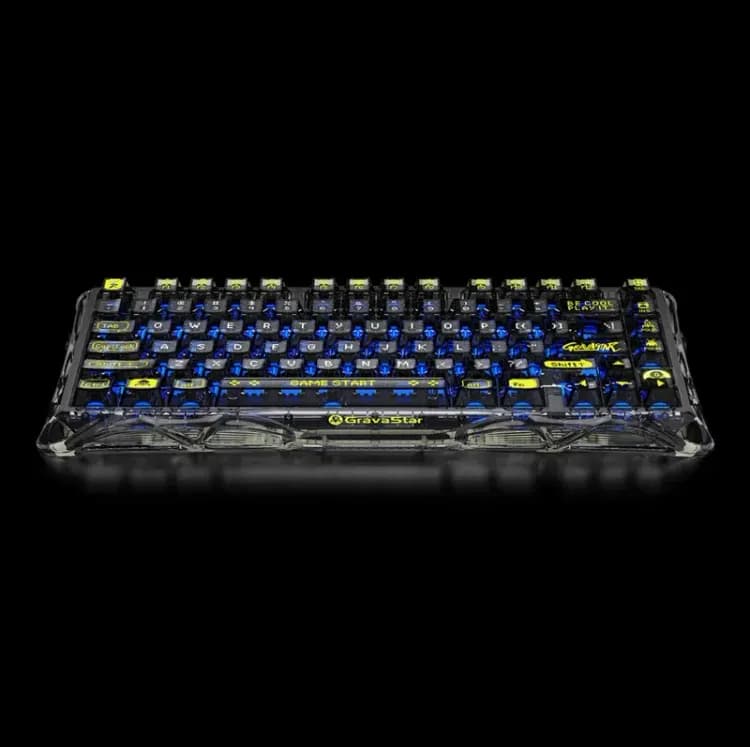 GravaStar Mercury K1 Lite Transparent Black - Image 2