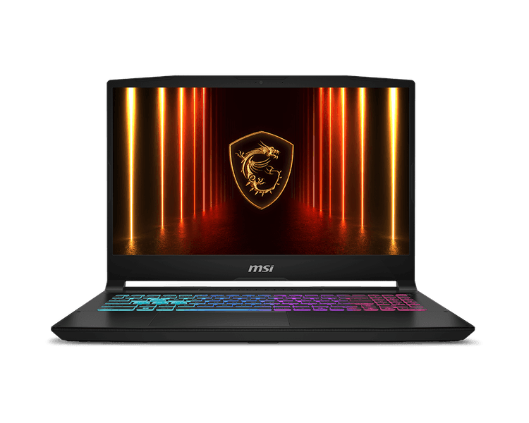 MSI Katana 15 HX B14WFK-021AU, Intel Core i7-14650HX, RAM 16GB, SSD 512GB, NVIDIA RTX 5060 8GB, 15.6 Inch QHD IPS 165Hz, Black - Image 1
