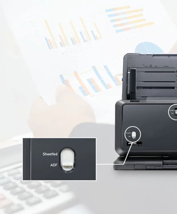 Plustek SmartOffice S60 A3 High-Speed Duplex Scanner - Image 3