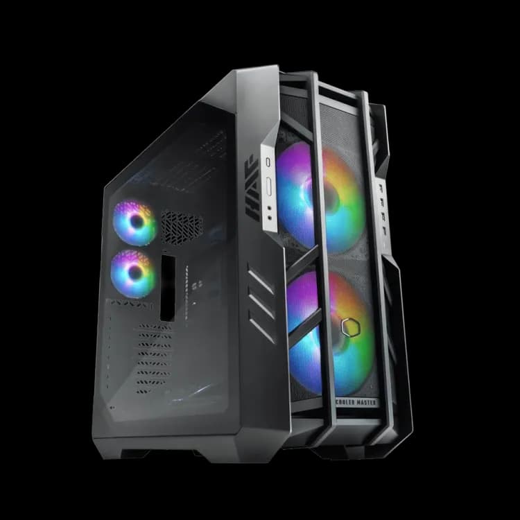 Case COOLER MASTER HAF 700 Full Tower 5 Fan - Black - Image 1