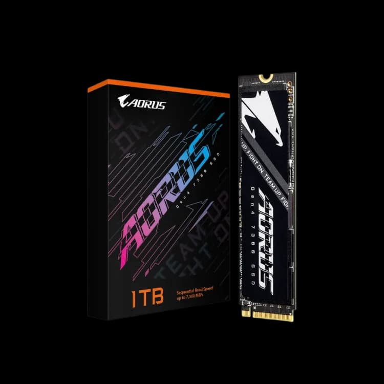 GIGABYTE AORUS GEN4 7300 1TB SSD NVME M.2 - Image 1