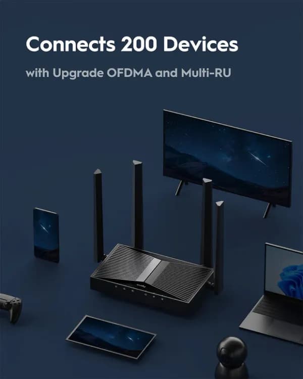 Cudy WR3600 1.0 Dual-Band Wi-Fi 7 Mesh Router - Image 9