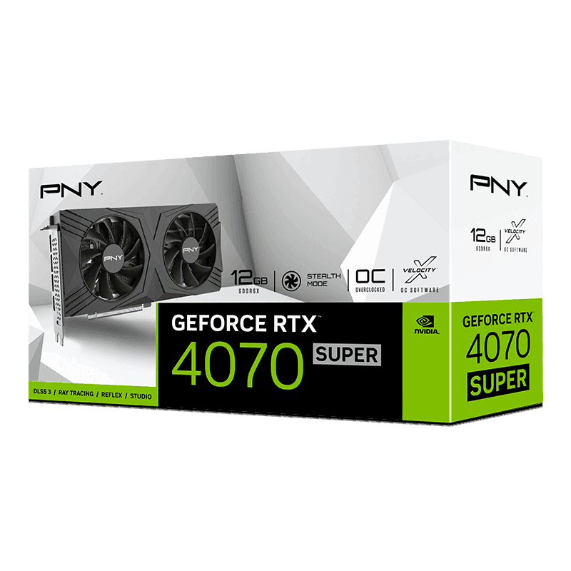 Graphics Card PNY GPU PNY GeForce RTX 4070 SUPER 12GB